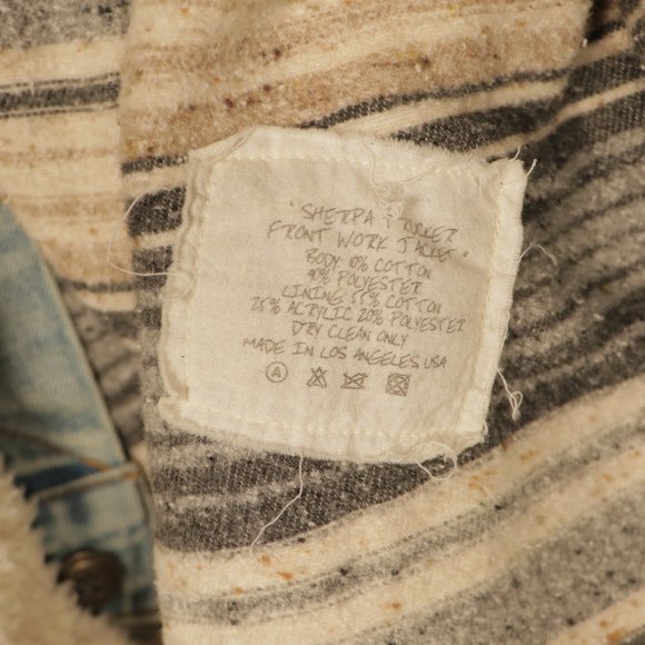 Greg Lauren Sherpa **RARE** Size 3/Large REVERSIBLE - Picture 8 of 10